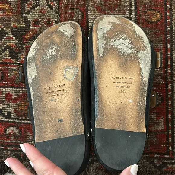 Isabel Marant Studded Sandals Lennyo size 36. Worn a handful of times - Picture 4 of 7